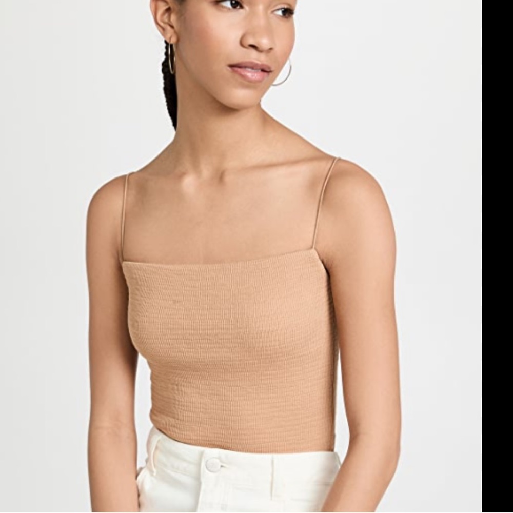 Enza Costa Puckered Knit Tank